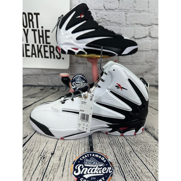 Reebok The Blast OG Retro Basketball Shoes Mens 11 High Top Mobius Collection - Picture 1 of 8